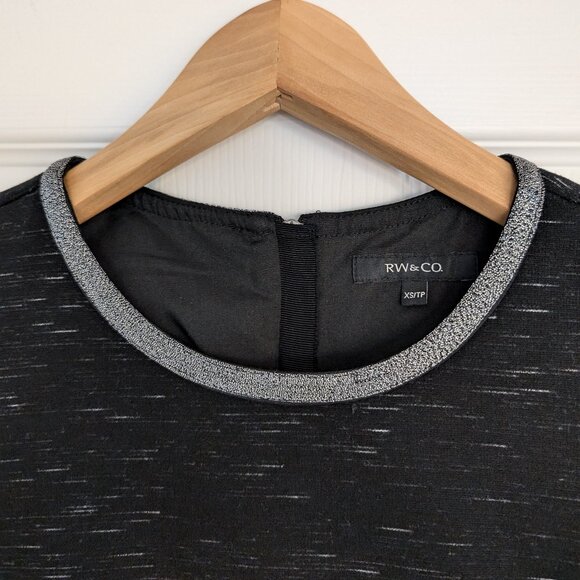 RW&CO. Black Long Sleeve Dress - Picture 2 of 16